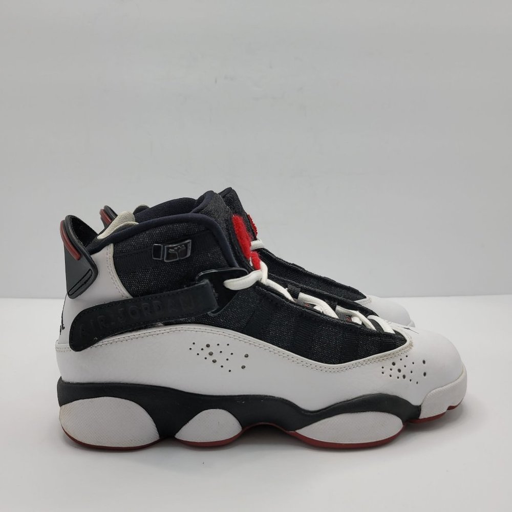 Nike Air Jordan 6 Ring Youth Basketball Shoes White 323419-012 US Size 4.5Y